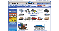 Desktop Screenshot of coversuperstore.com